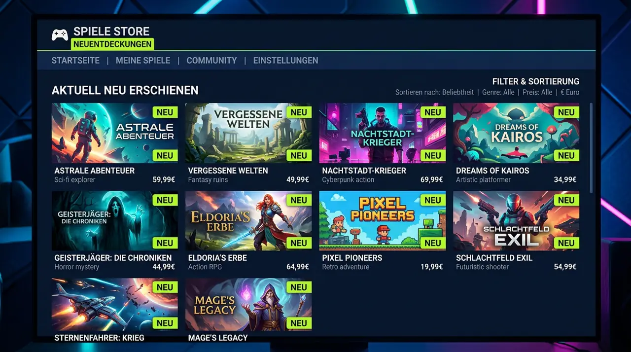 Neuheiten & Sofortgewinne · Cashiopeia