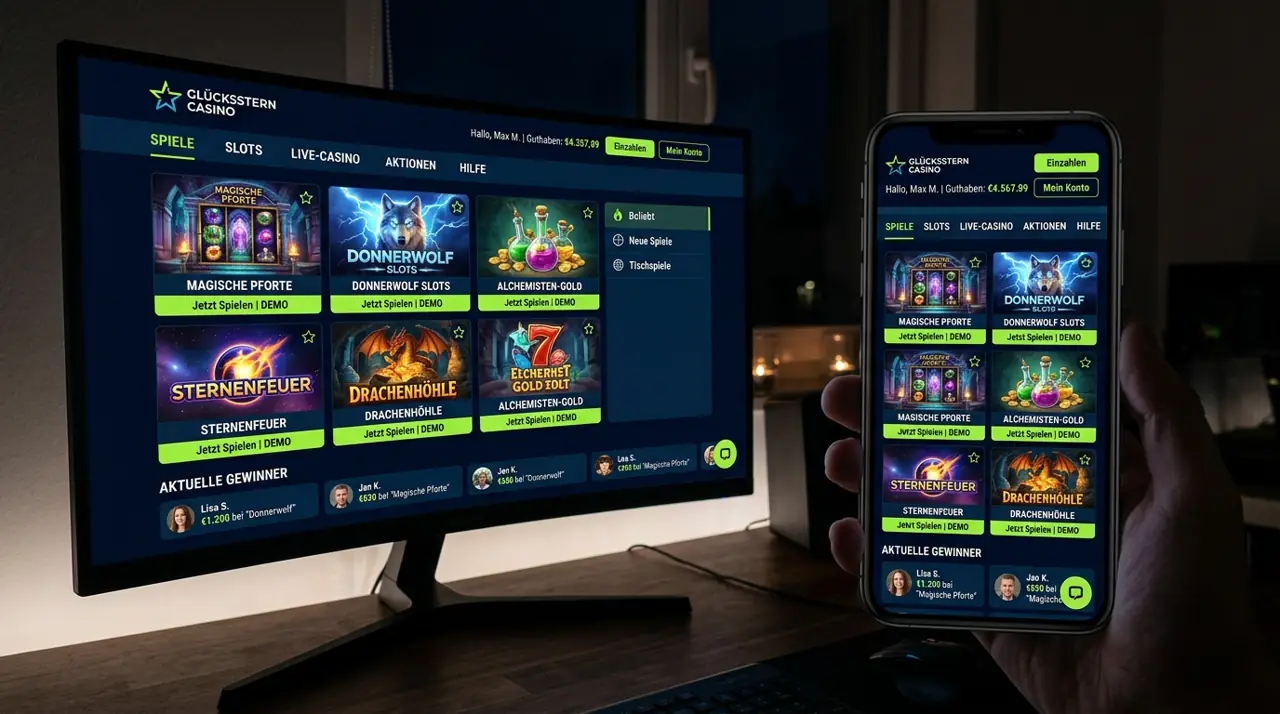 Plattformübergreifendes Mobiles Spielerlebnis · Cashiopeia